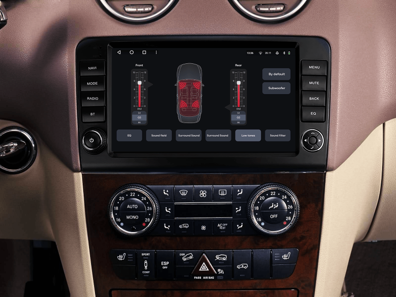 Buy Gazer T6509-W164 multimedia system to Mercedes-Benz ML, GL, ML350, GL320 (W164, X164) 2005-2009