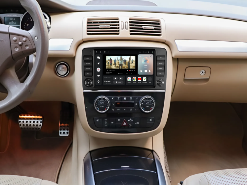 Buy Gazer T6509-W251 multimedia system to Mercedes-Benz R-Class, R280, R300, R320 (W251) 2005-2017