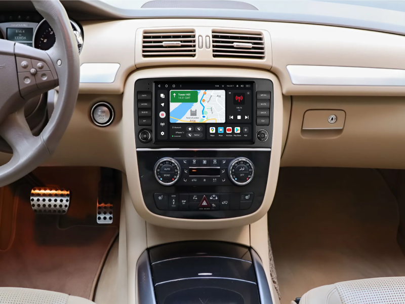 Buy Gazer T6509-W251 multimedia system to Mercedes-Benz R-Class, R280, R300, R320 (W251) 2005-2017