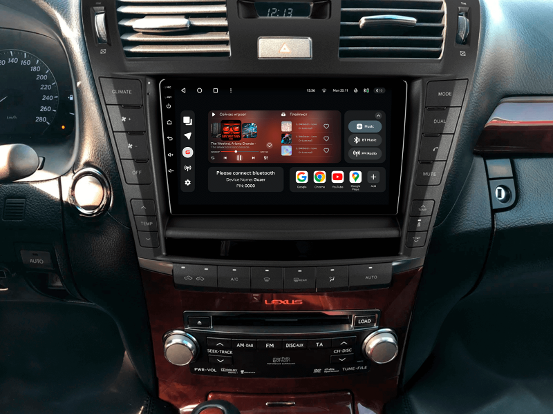 Buy Gazer T6509-XF40 multimedia system to Lexus Ls460 LS600h (XF40) 2006-2012