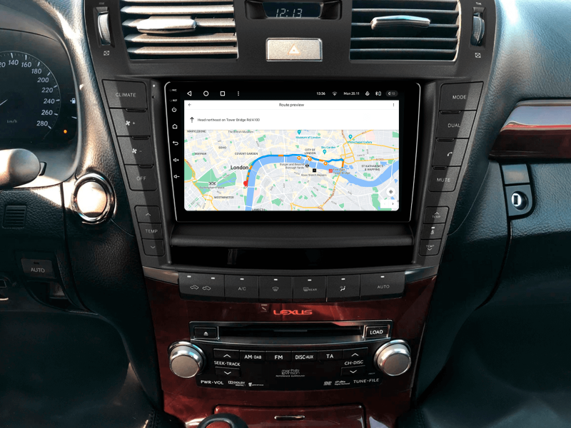 Buy Gazer T6509-XF40 multimedia system to Lexus Ls460 LS600h (XF40) 2006-2012