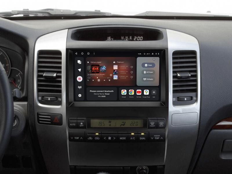 Buy Gazer T6809-J120 Multimedia System to Lexus GX470 (J120) 2002-2009