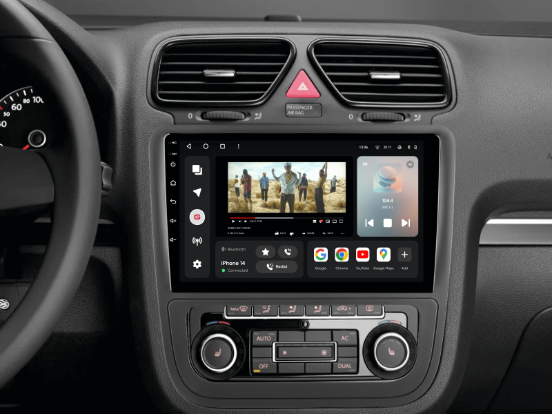 Buy Gazer T6909-Sci Multimedia System to Volkswagen Scirocco 3 2008-2014