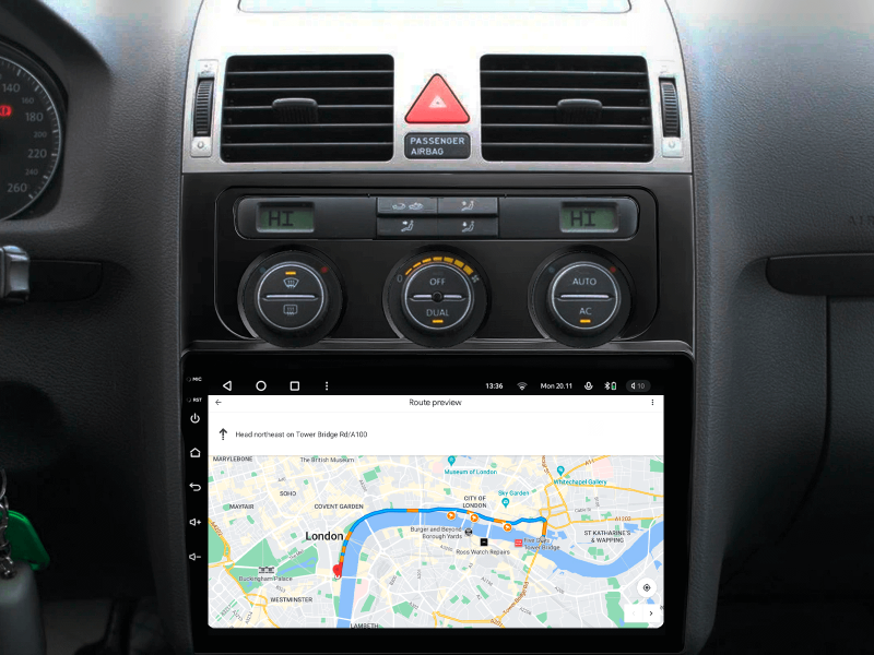 Купити Мультимедійна система Gazer T6010-1T PRO до Volkswagen Touran 1 (1T) 2003-2010