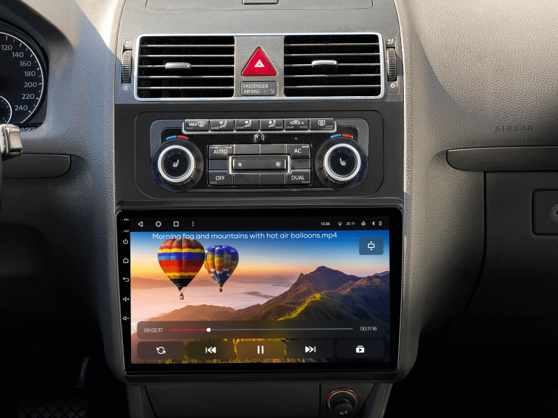 Buy Gazer T6010-1TF PRO Multimedia System to Volkswagen Touran 1 (1T) 2010-2015