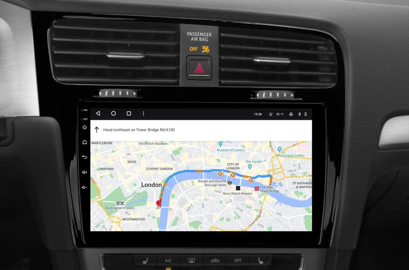 Buy Gazer T6010-5G/L PRO Multimedia System to Volkswagen Golf 7 (5G) 2012-2020