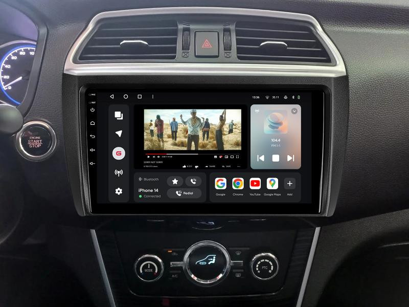 Buy Gazer T6010-620 PRO Multimedia System to Lifan 620EV, 650EV 2015-2019