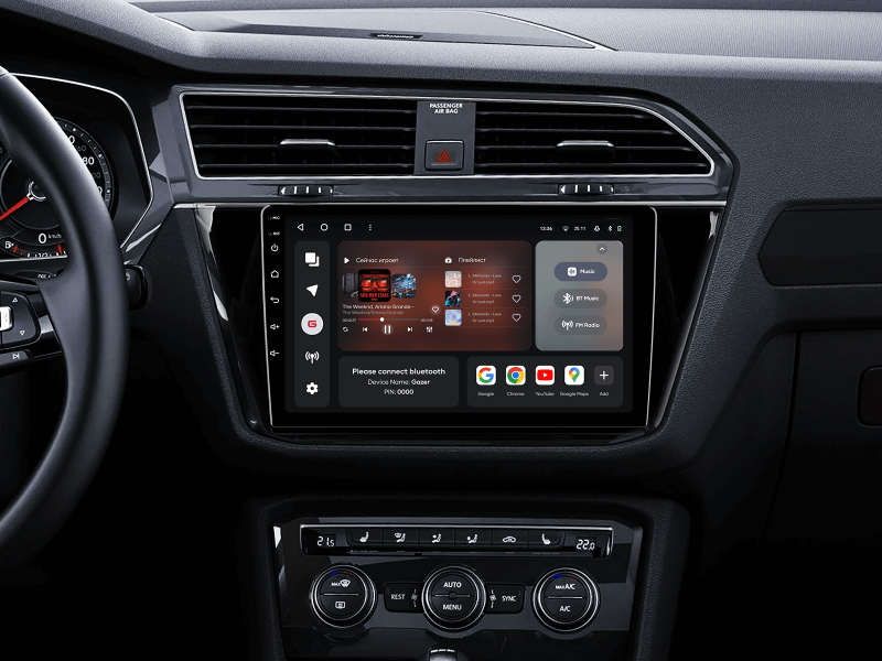 Buy Gazer T6010-AD/H PRO Multimedia System to Volkswagen Tiguan 2 (AD) 2016-2022