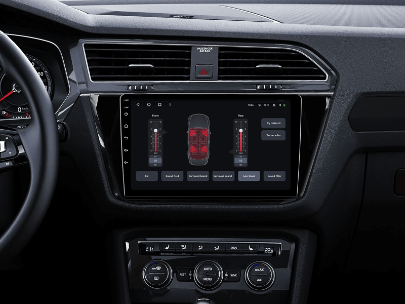 Buy Gazer T6010-AD/H PRO Multimedia System to Volkswagen Tiguan 2 (AD) 2016-2022