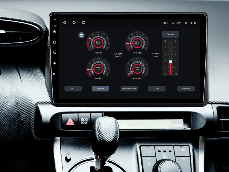 Buy Gazer T6010-AE20 PRO Multimedia System to Toyota Wish 2 (AE20) 2009-2017