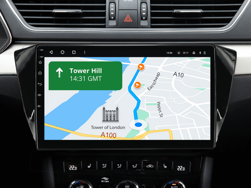 Buy Gazer T6010-B8 PRO Multimedia System to Skoda Superb 3 (B8) 2015-2019