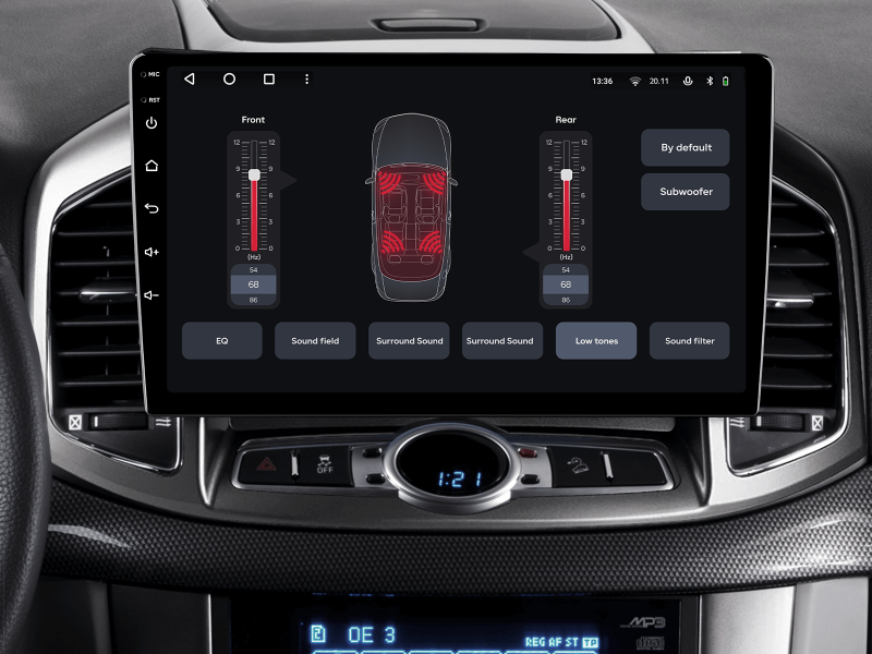 Buy Gazer T6010-C140 PRO Multimedia System to Chevrolet Captiva 1 2011-2016