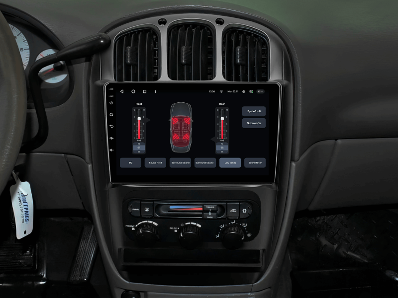 Buy Gazer T6010-Crs/H PRO Multimedia System to Chrysler Voyager RG Rs, Town & Country Rs 2000-2007