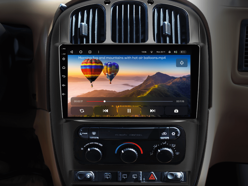 Buy Gazer T6010-Crs/L Pro Multimedia System to Chrysler Voyager RG Rs, Town & Country Rs 2000-2007