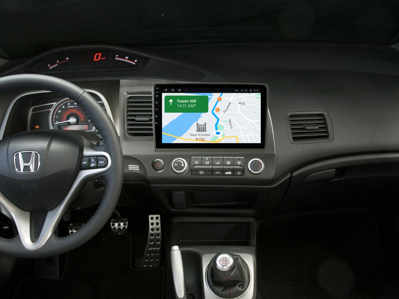 Buy Gazer T6010-FA PRO Multimedia System to Honda Civic 8 (FK, FN, FD) 2005-2012