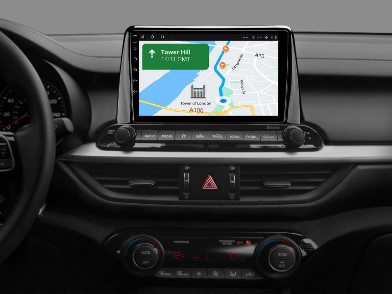 Buy Gazer T6010-FBD PRO Multimedia System to Kia Forte (BD) 2018-2019