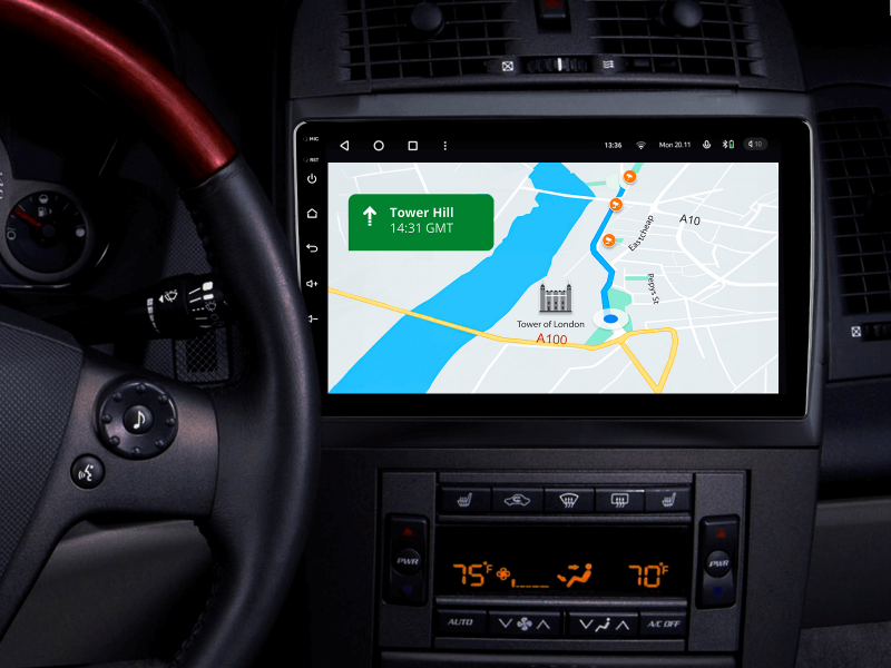 Buy Gazer T6010-G6D PRO Multimedia System to Cadillac CTS 2002-2007, SRX 2003-2009