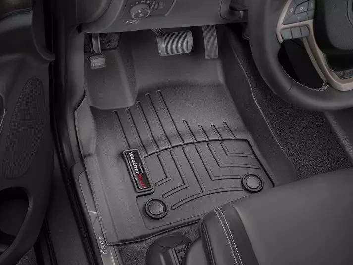 Купити Килимки гумові передні чорні WeatherTech для Jeep Grand Cherokee 2016+ 449301