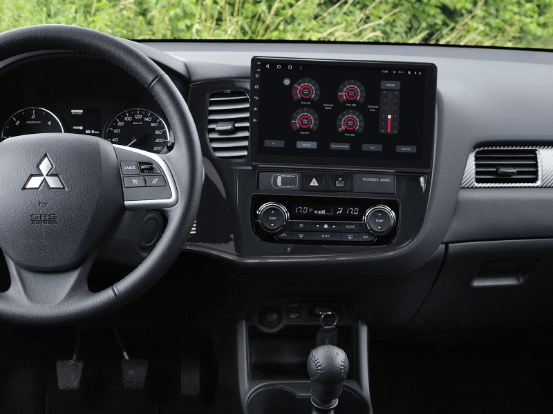 Buy Gazer T6010-GF/H PRO Multimedia System to Mitsubishi Outlander 3 (GF0W, GG0W) 2012-2018