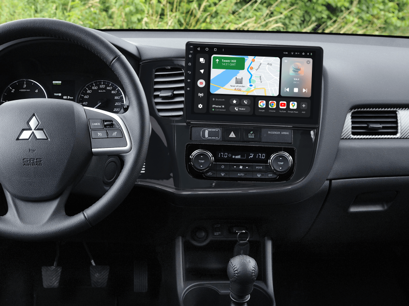 Buy Gazer T6010-GF/H PRO Multimedia System to Mitsubishi Outlander 3 (GF0W, GG0W) 2012-2018