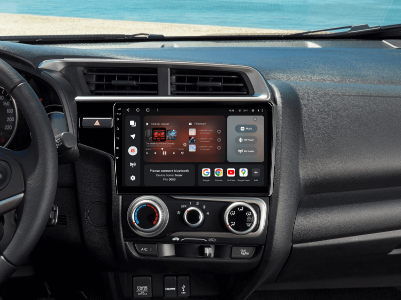 Buy Gazer T6010-HK/H PRO Multimedia System to Honda Jazz 3, Fit 3 (GP, GK) 2013-2020