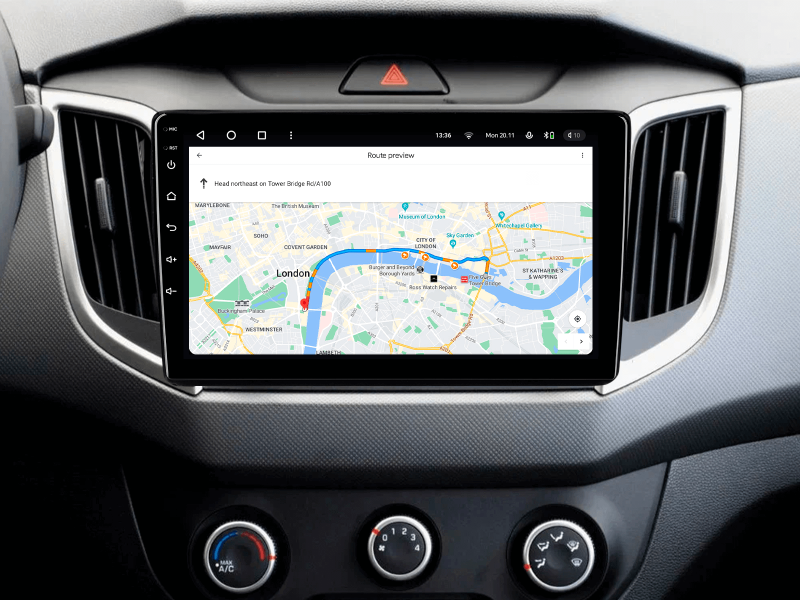 Buy Gazer T6010-GS PRO Multimedia System to Hyundai Creta 1, IX25 (GS) 2015-2019