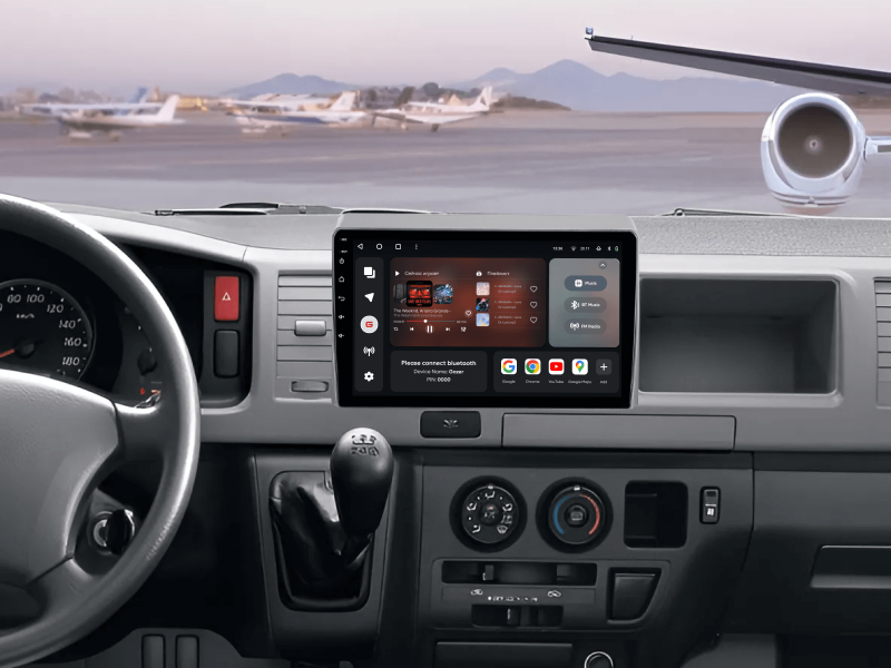 Buy Gazer T6010-H200 PRO Multimedia System to Toyota Hiace 5 (H200) 2004-2021