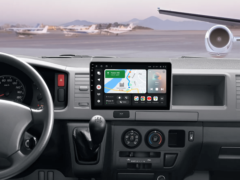 Buy Gazer T6010-H200 PRO Multimedia System to Toyota Hiace 5 (H200) 2004-2021