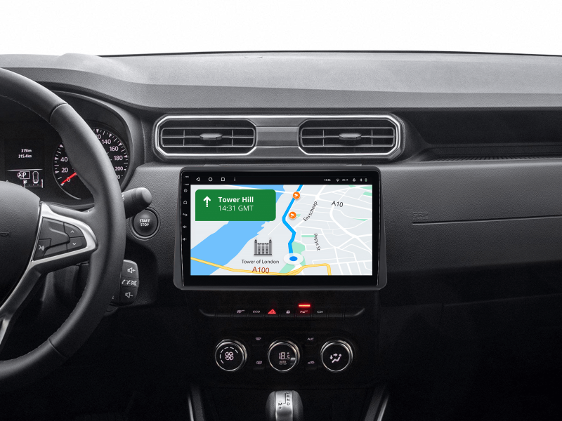 Buy Gazer T6010-HM PRO Multimedia System to Renault Duster 2 (HM) 2020-2021, Arkana 1 2019-2021