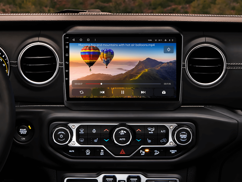 Buy Gazer T6010-JL PRO Multimedia System to Jeep Wrangler 4 (JL) 2018-2019