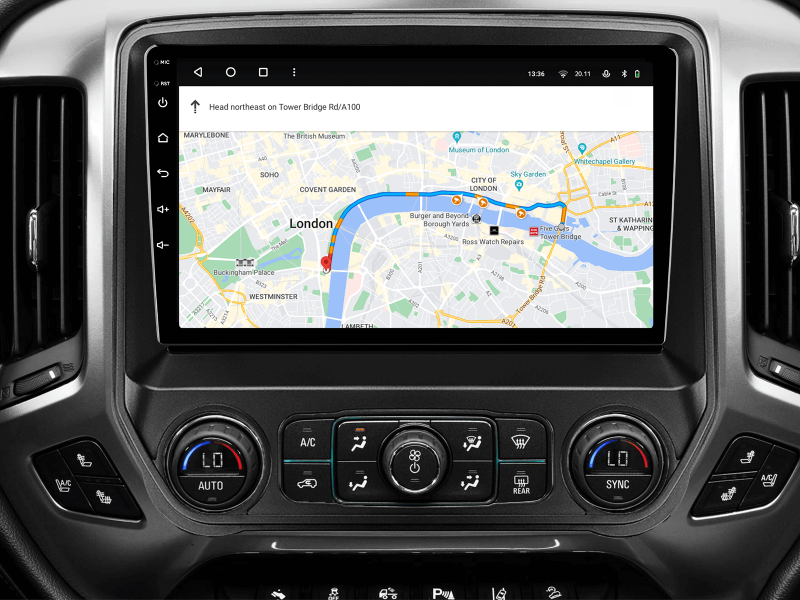 Купити Мультимедійна система Gazer T6010-K2XX PRO до Chevrolet Silverado 3 (GMTK2) 2013-2019