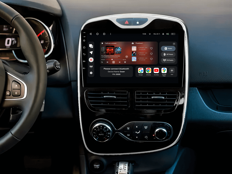 Купити Мультимедійна система Gazer T6010-KH PRO до Renault Clio 4 (BH98, KH98) 2016-2019