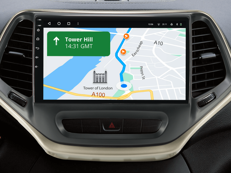 Купити Мультимедійна система Gazer T6010-KL PRO до Jeep Cherokee 5 (KL) 2014-2018