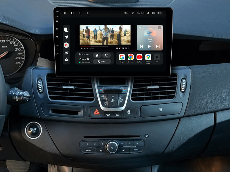 Buy Gazer T6010-L70 PRO Multimedia System to Renault Latitude 1 (L70) 2010-2015