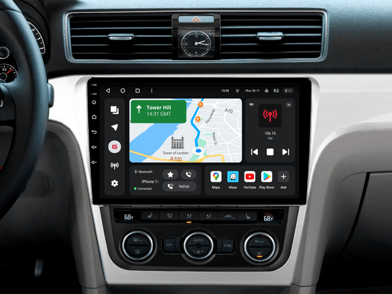 Купити Мультимедійна система Gazer T6010-NMS PRO до Volkswagen Passat (B7) NMS 2015-2018