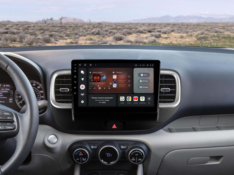 Buy Gazer T6010-QX PRO Multimedia System to Hyundai Venue (QX) 2019-2020