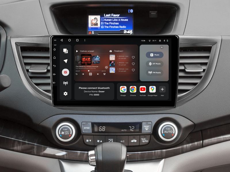 Купити Мультимедійна система Gazer T6010-RM/H PRO до Honda CR-V 4 (RM, RE) 2011-2018