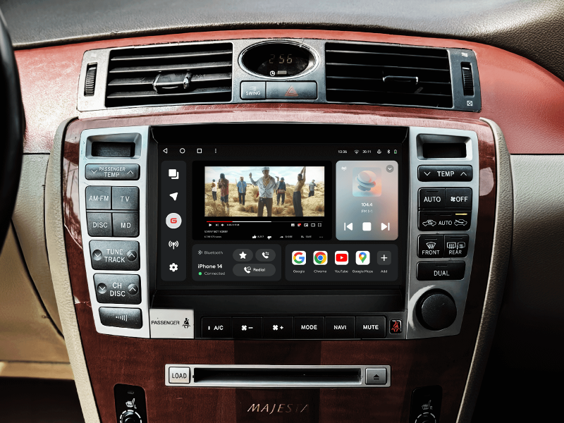 Buy Gazer T6010-S170 PRO Multimedia System to Toyota Crown, Majesta 3 (S170) 1999-2004