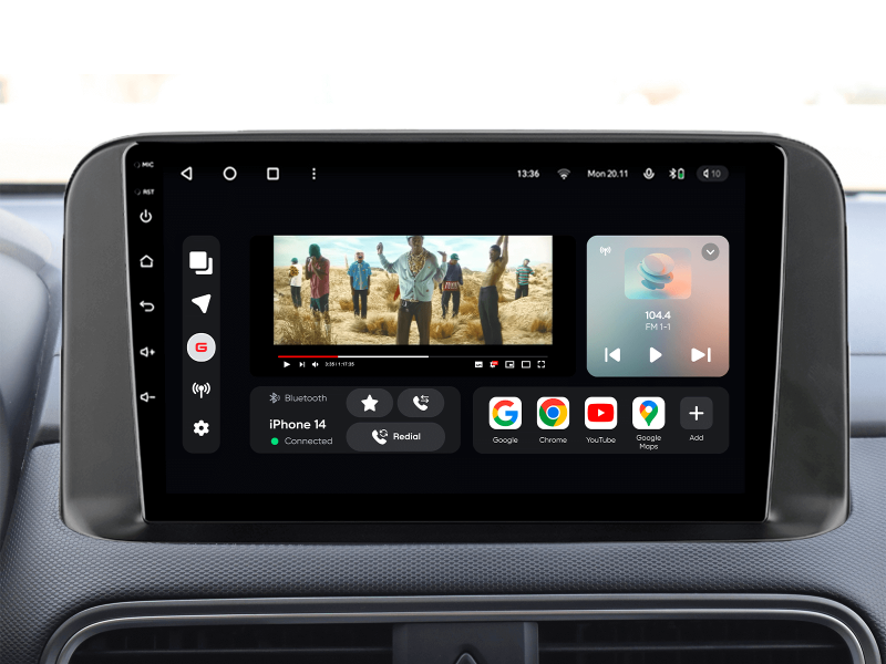 Buy Gazer T6010-SX2 PRO Multimedia System to Hyundai Encino 2018-2019