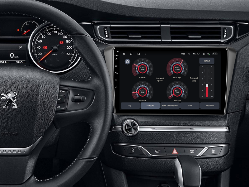 Buy Gazer T6010-T9 PRO Multimedia System to Peugeot 408 2 2014-2018