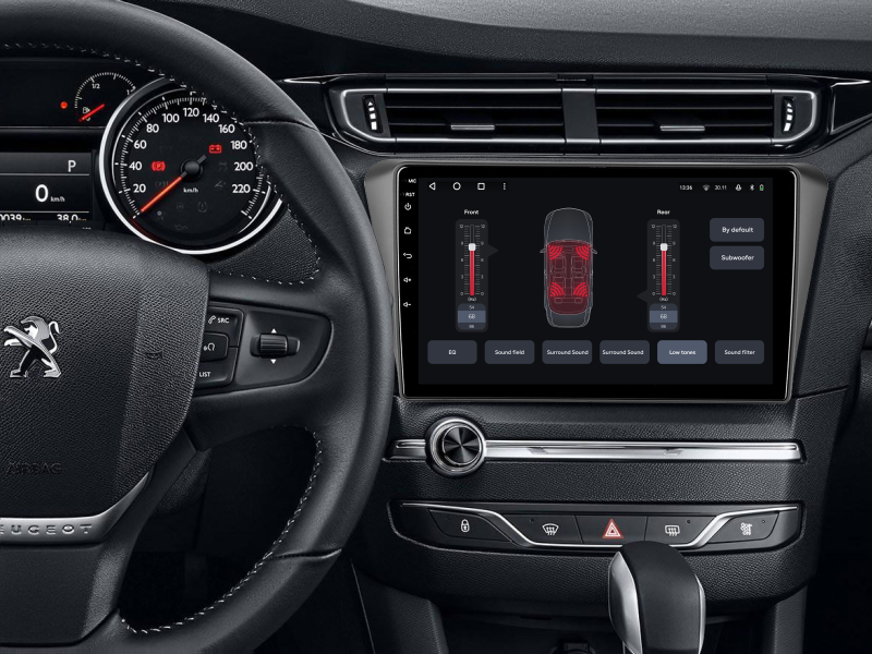 Buy Gazer T6010-T9 PRO Multimedia System to Peugeot 408 2 2014-2018