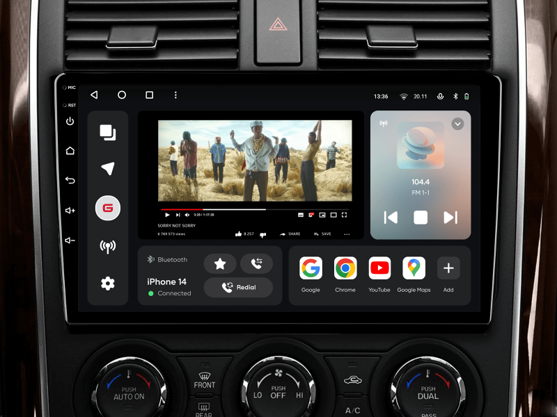 Buy Gazer T6010-TB Pro Multimedia System to Mazda CX-9 (TB) 2006-2016