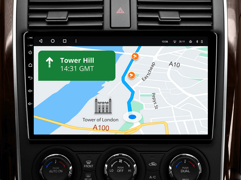 Buy Gazer T6010-TB Pro Multimedia System to Mazda CX-9 (TB) 2006-2016