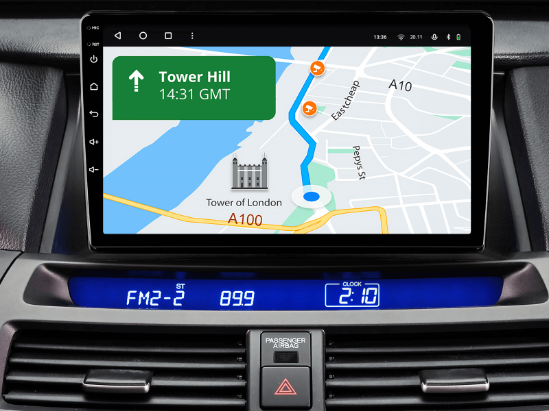 Buy Gazer T6010-TF1 PRO Multimedia System to Honda Crostour 1 (TF) 2009-2015