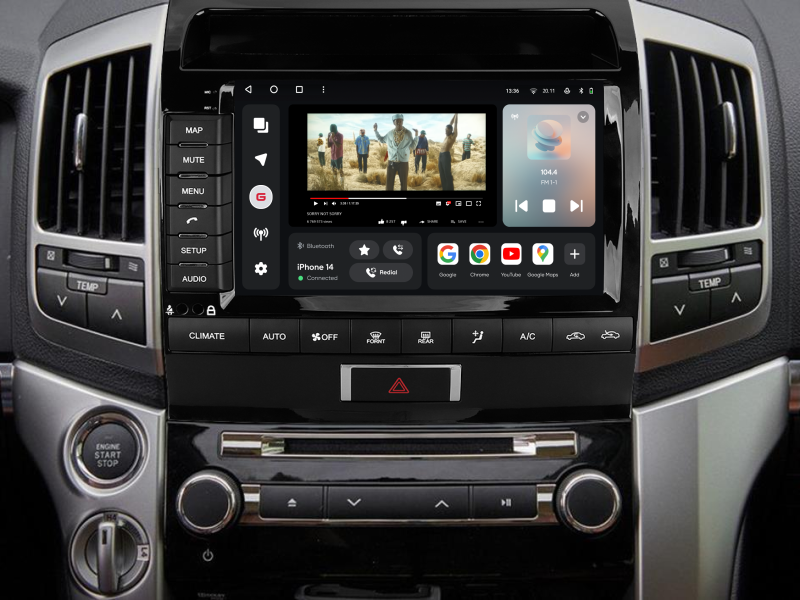 Buy Gazer T6010-TJ200 PRO Multimedia System to Toyota Land Cruiser 200 (J200) 2007-2015