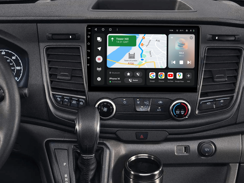 Buy Gazer T6010-TRA PRO Multimedia System to Ford Transit 350 2020-2021