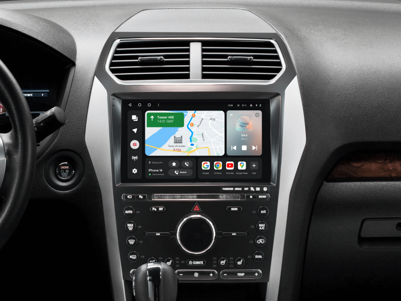 Buy Gazer T6010-U502 PRO Multimedia System to Ford Explorer 5 2011-2019