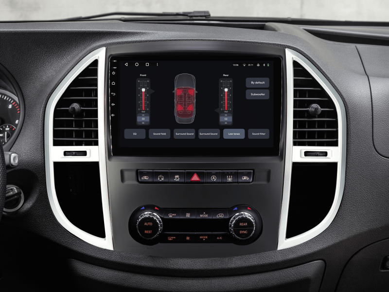 Buy Gazer T6010-W447 PRO Multimedia System to Mercedes-Benz Vito 3 (W447) 2014-2020