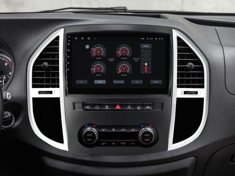 Buy Gazer T6010-W447 PRO Multimedia System to Mercedes-Benz Vito 3 (W447) 2014-2020