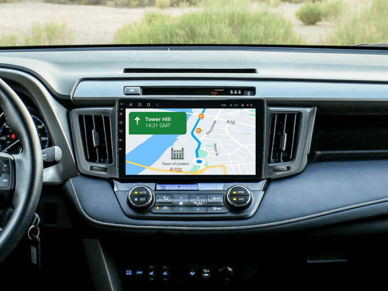 Buy Gazer T6010-XA40/L Pro Multimedia System to Toyota Rav4 4 (XA40) 2012-2018